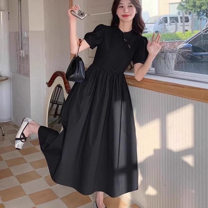 Blue Retro Chinese Dress with Puff Sleeves & Frog Button - Women s Mori Style Fairy Fashion L (High Quality)
Blue Retro Chinese Dress with Puff Sleeves & Frog Button - Women s Mori Style Fairy Fashion L (High Quality)