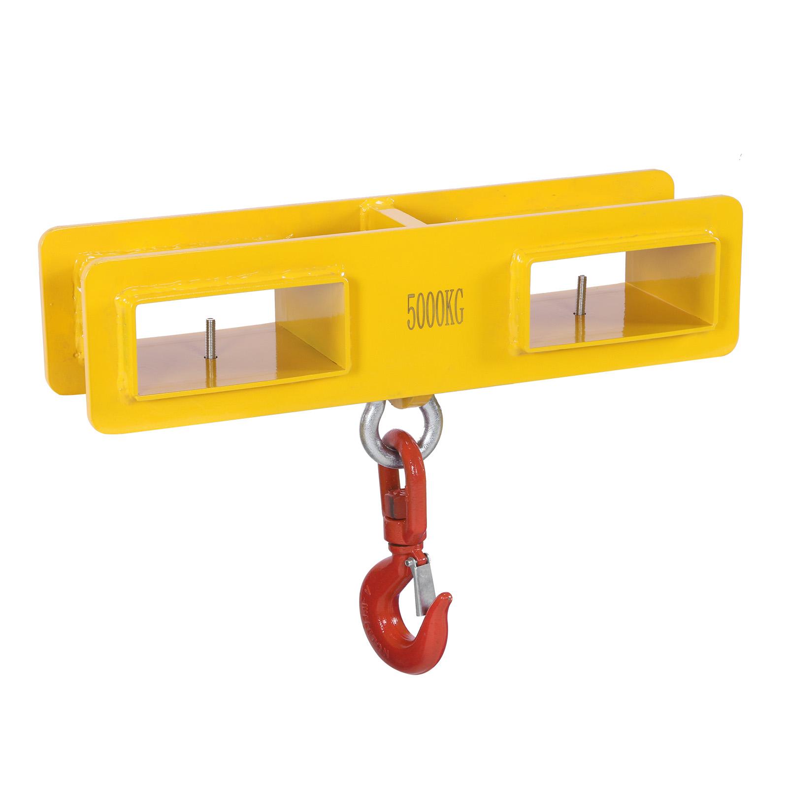 Forklift Lifting Hook Fork Hook with Trailer Hitch Dual Fork Mount (MAX 10 Tons) Fit for Standard Lifter/Tractor Forks
Forklift Lifting Hook Fork Hook with Trailer Hitch Dual Fork Mount (MAX 10 Tons) Fit for Standard Lifter/Tractor Forks