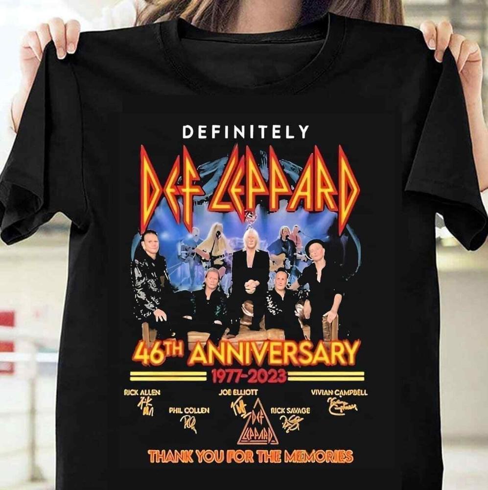 Def Leppard 46th anniversary 1977 2023 thank you shirt unisex cottonnew Unisex T-Shirt XXL
Def Leppard 46th anniversary 1977 2023 thank you shirt unisex cottonnew Unisex T-Shirt XXL