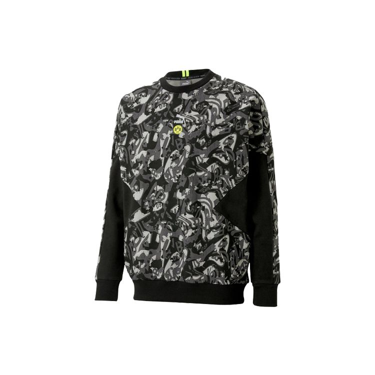 Puma Borussia Dortmund с камуфляжным принтом, футбольная спортивная толстовка с круглым вырезом, мужские топы, черные 758728-20 L
Puma Borussia Dortmund с камуфляжным принтом, футбольная спортивная толстовка с круглым вырезом, мужские топы, черные 758728-20 L