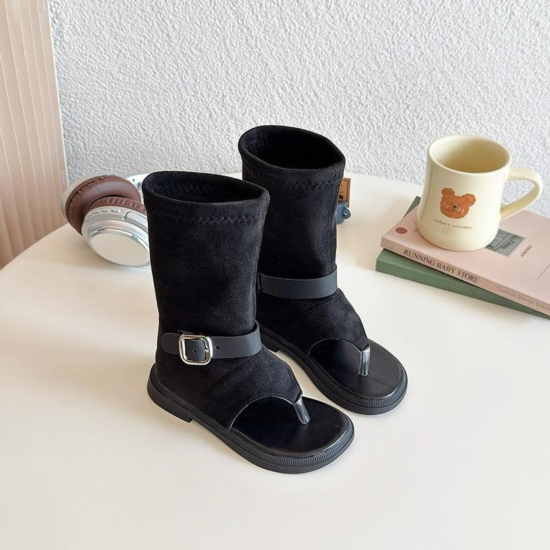 Summer Princess Long Pipe Boots Roman Sandals for Kids Girl Design Ankle Strape Stretch-Satin Flip Flop Girls Shoes I06242 26 чорний
Summer Princess Long Pipe Boots Roman Sandals for Kids Girl Design Ankle Strape Stretch-Satin Flip Flop Girls Shoes I06242 26 чорний
