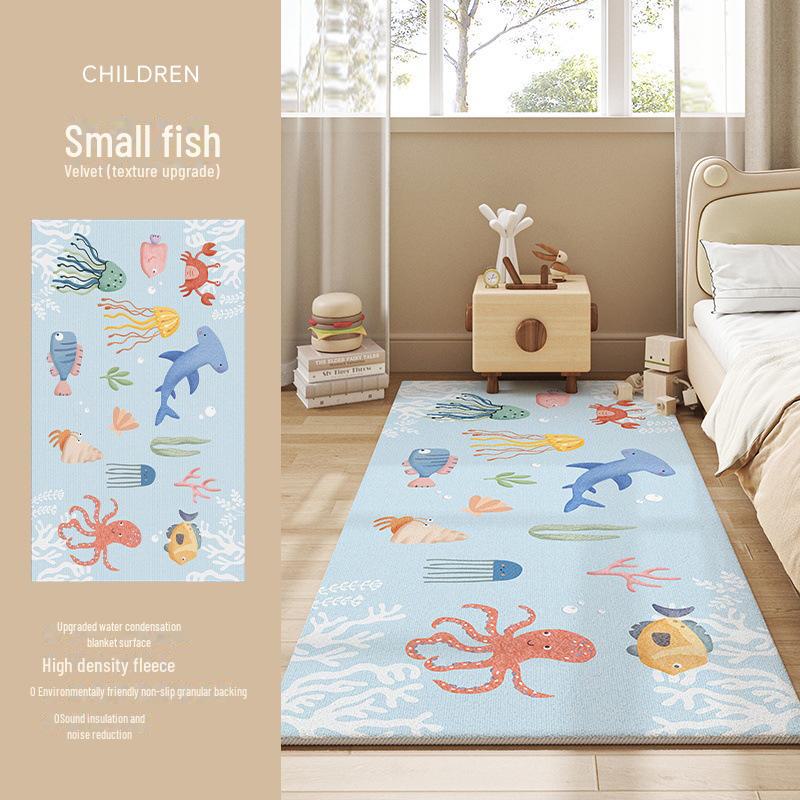 2024 Детская комната Мультяшный прикроватный плед и утолщенный коврик 60x160cm
2024 Детская комната Мультяшный прикроватный плед и утолщенный коврик 60x160cm
