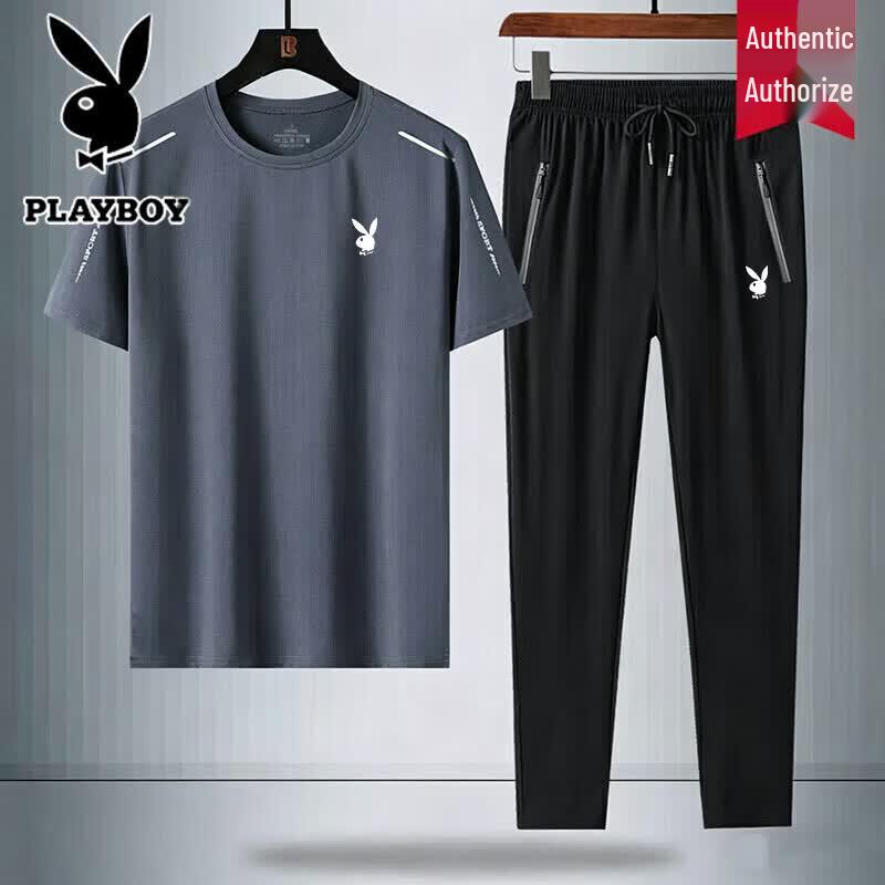 PLAYBOY Men s Summer Short Sleeve T-Shirt and Sportswear Set XL
PLAYBOY Men s Summer Short Sleeve T-Shirt and Sportswear Set XL