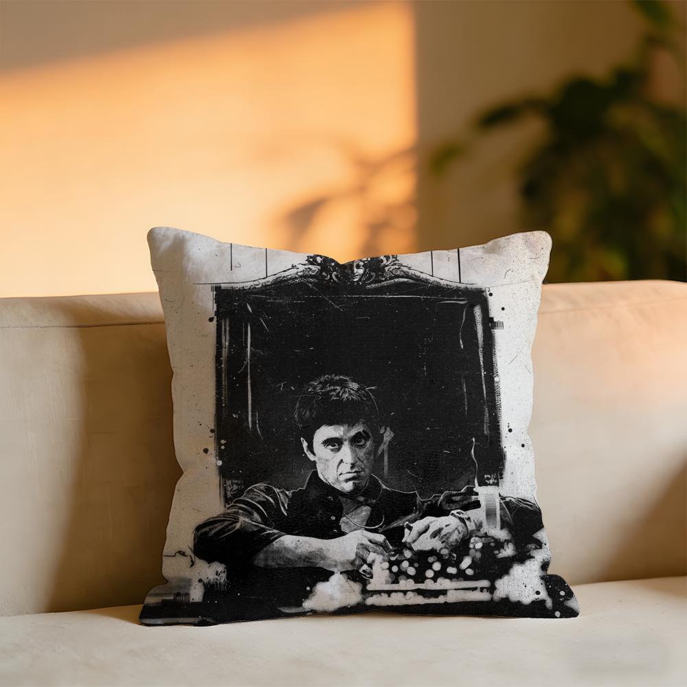 Scarface Cushion Cover Cozy Velvet Throw PillowSoft Warm Cushion For Sofa Bed 30x30 cm
Scarface Cushion Cover Cozy Velvet Throw PillowSoft Warm Cushion For Sofa Bed 30x30 cm
