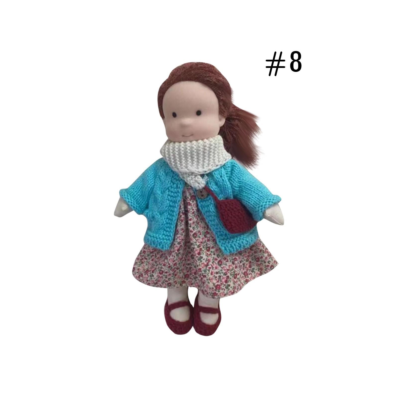 М яка іграшка-лялька, дитяча ганчіркова лялька, підходить для подарунків на день народження для дівчаток, різдвяна плюшева іграшка в подарунок One Size
М яка іграшка-лялька, дитяча ганчіркова лялька, підходить для подарунків на день народження для дівчаток, різдвяна плюшева іграшка в подарунок One Size