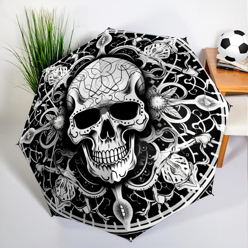 1PC Paisley Pink Skull Umbrella Automatic Open/close, Sturdy Iron Frame & 8-Rib Struct, Umbrella for Women & Men, Christmas Gift
1PC Paisley Pink Skull Umbrella Automatic Open/close, Sturdy Iron Frame & 8-Rib Struct, Umbrella for Women & Men, Christmas Gift