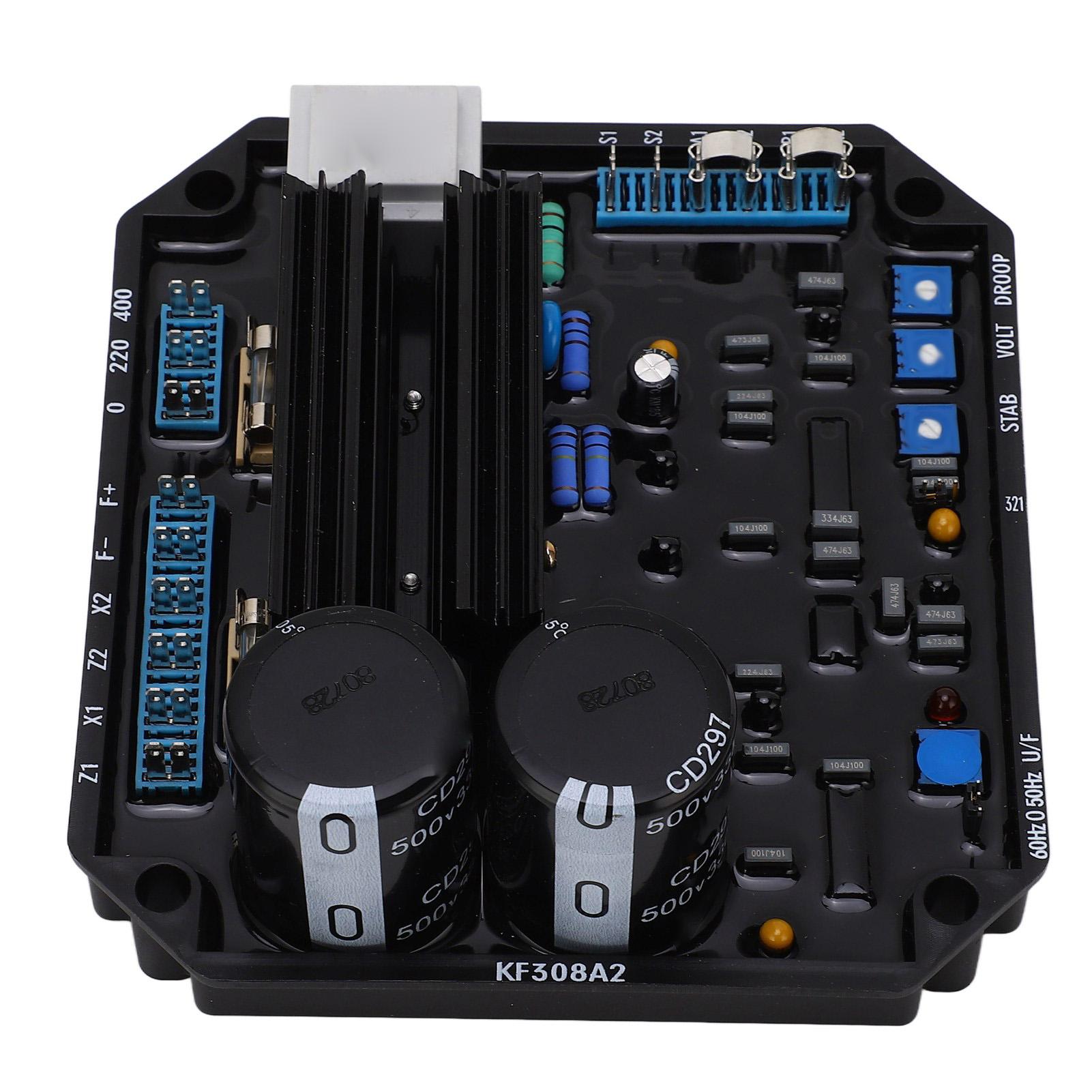 Automatic Voltage Regulator Overvoltage Low Speed Protection AVR Board for Boat Brushless Generator
Automatic Voltage Regulator Overvoltage Low Speed Protection AVR Board for Boat Brushless Generator