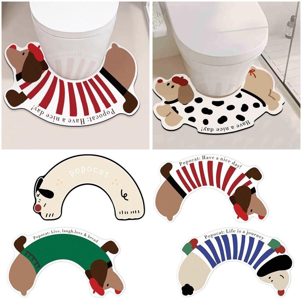 U-Shaped Toilet Mats Large Door Gasket New Floor Mat Living Room Table Bedside E 
U-Shaped Toilet Mats Large Door Gasket New Floor Mat Living Room Table Bedside E