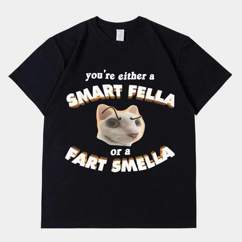You re A Smart Fella or A Fart Smella Meme Graphic T-Shirt Funny Unisex Women Fashion Casual Cotton Short Sleeve T-Shirt Oversize 3XL
You re A Smart Fella or A Fart Smella Meme Graphic T-Shirt Funny Unisex Women Fashion Casual Cotton Short Sleeve T-Shirt Oversize 3XL