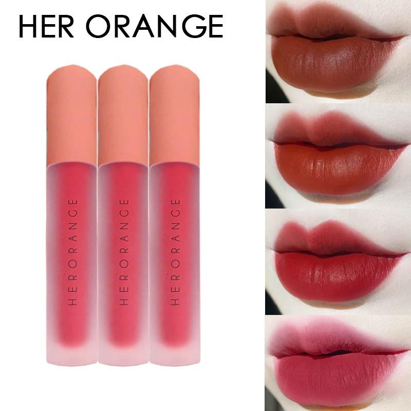 HER ORANGE Три Глазури для губ Белые Женщины Матовые Матовые Бархатные помады Глазурь для губ
HER ORANGE Три Глазури для губ Белые Женщины Матовые Матовые Бархатные помады Глазурь для губ