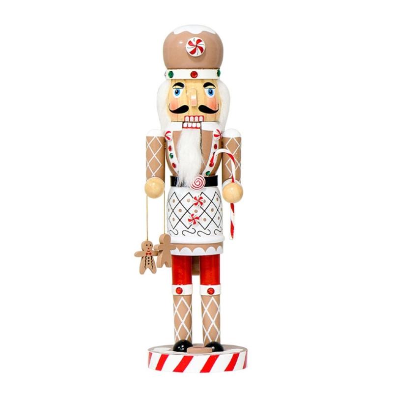 Natural Wood Gingerbreads Nutcrackers Ornament 36Cm Tall Holiday Decoration Hand Painted Statue Christmas Gift 1
Natural Wood Gingerbreads Nutcrackers Ornament 36Cm Tall Holiday Decoration Hand Painted Statue Christmas Gift 1
