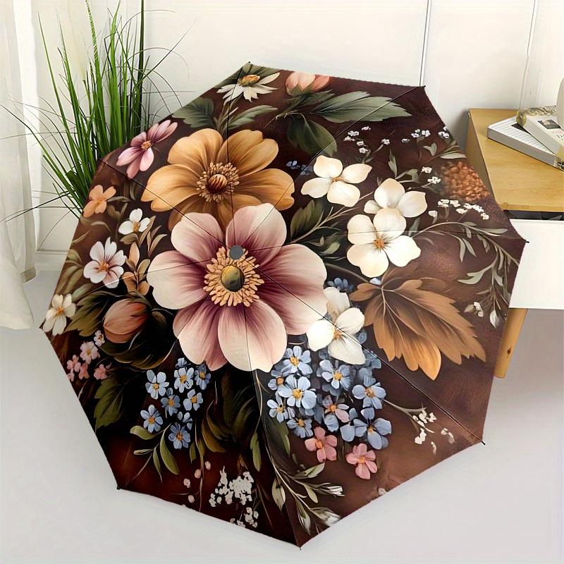 1pc Vintage Floral Bouquet Umbrella with Plastic Handle,Suitable for All Seasons Home Travel Outdoor UmbrellaB1621
1pc Vintage Floral Bouquet Umbrella with Plastic Handle,Suitable for All Seasons Home Travel Outdoor UmbrellaB1621