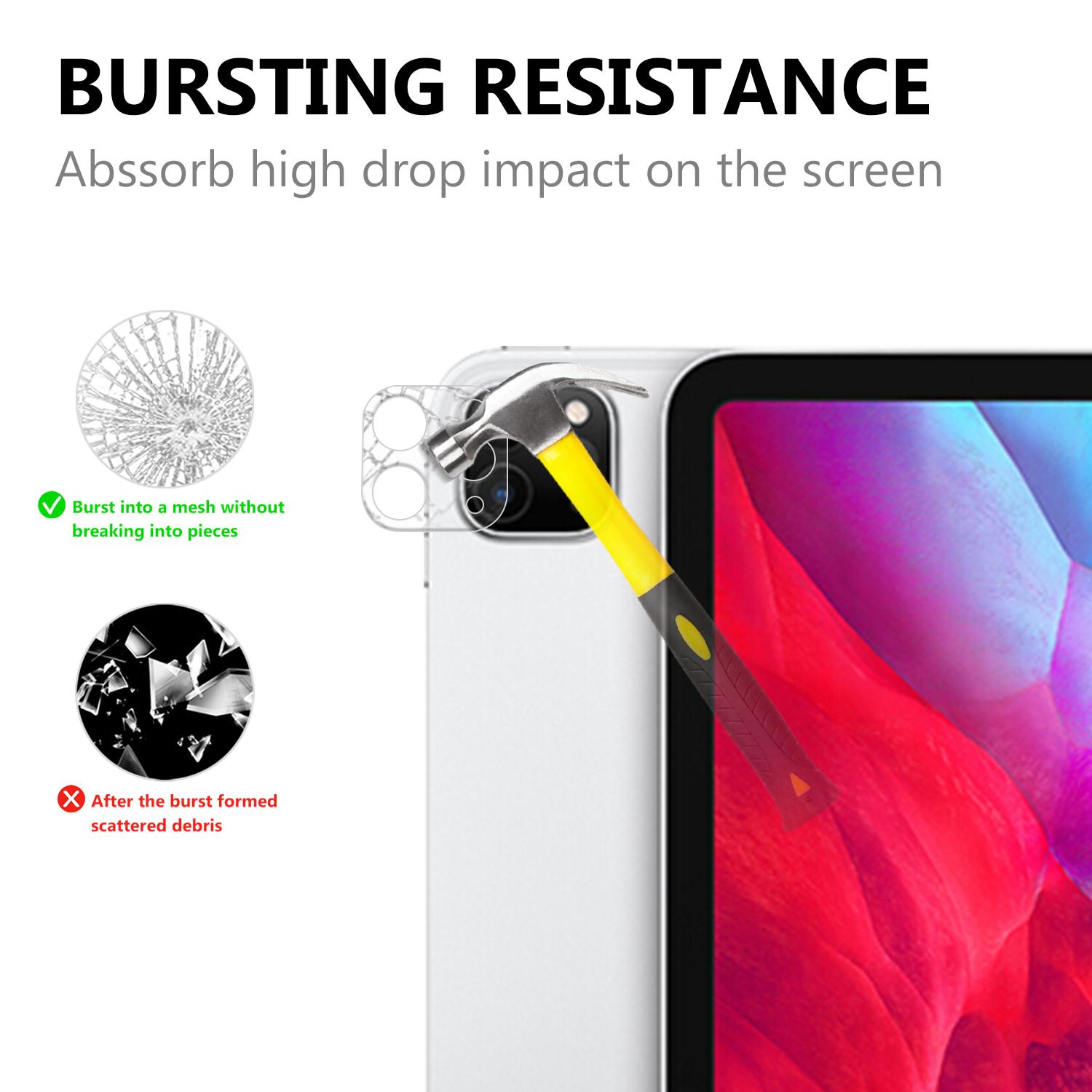 Anti-explosion 9H AGC Tempered Glass Camera Lens Protection Film for iPad Pro 11-inch (2021)(2020) Type A
Anti-explosion 9H AGC Tempered Glass Camera Lens Protection Film for iPad Pro 11-inch (2021)(2020) Type A
