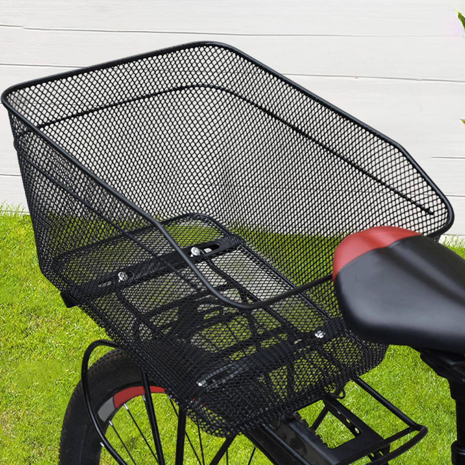 Bike Rear Basket Cargo Rack Heavy Duty Bicycle for Outdoor Sports Biking
Bike Rear Basket Cargo Rack Heavy Duty Bicycle for Outdoor Sports Biking