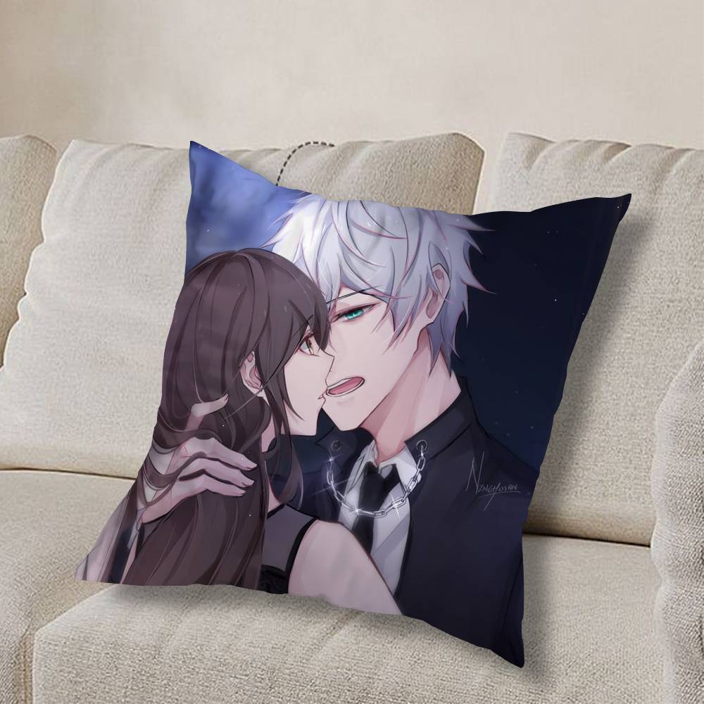 CUTE Mystic Messenger art Pillow Case Square Double-Sided Printing Short Plush Sofa Cushion Cover Bedroom Bedside Pillow 30cmx30cm
CUTE Mystic Messenger art Pillow Case Square Double-Sided Printing Short Plush Sofa Cushion Cover Bedroom Bedside Pillow 30cmx30cm