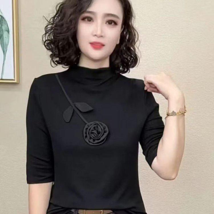 Женская универсальная модная футболка с осенним цветочным дизайном 2025 3XL (130-140 jin) чёрный
Женская универсальная модная футболка с осенним цветочным дизайном 2025 3XL (130-140 jin) чёрный