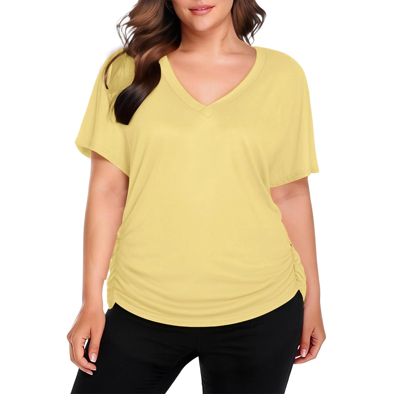 Women s Fashionable Short Sleeve Elegant Commuting And Casual Top XXXXXL жовтий
Women s Fashionable Short Sleeve Elegant Commuting And Casual Top XXXXXL жовтий