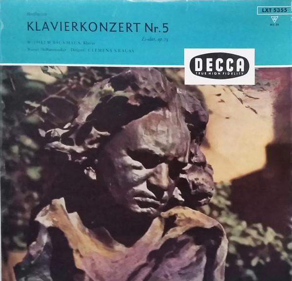 LP Record LUDWIG VAN BEETHOVEN / WILHELM BACK - Klavierkonzert Nr. 5 Es-dur, Op. 73 LXT5355 Decca Germany Classical Used
LP Record LUDWIG VAN BEETHOVEN / WILHELM BACK - Klavierkonzert Nr. 5 Es-dur, Op. 73 LXT5355 Decca Germany Classical Used