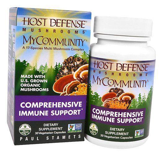 Грибной комплекс для иммунитета, MyCommunity Comprehensive Immune Support, Fungi Perfecti (71441003) 30vcaps
Грибной комплекс для иммунитета, MyCommunity Comprehensive Immune Support, Fungi Perfecti (71441003) 30vcaps