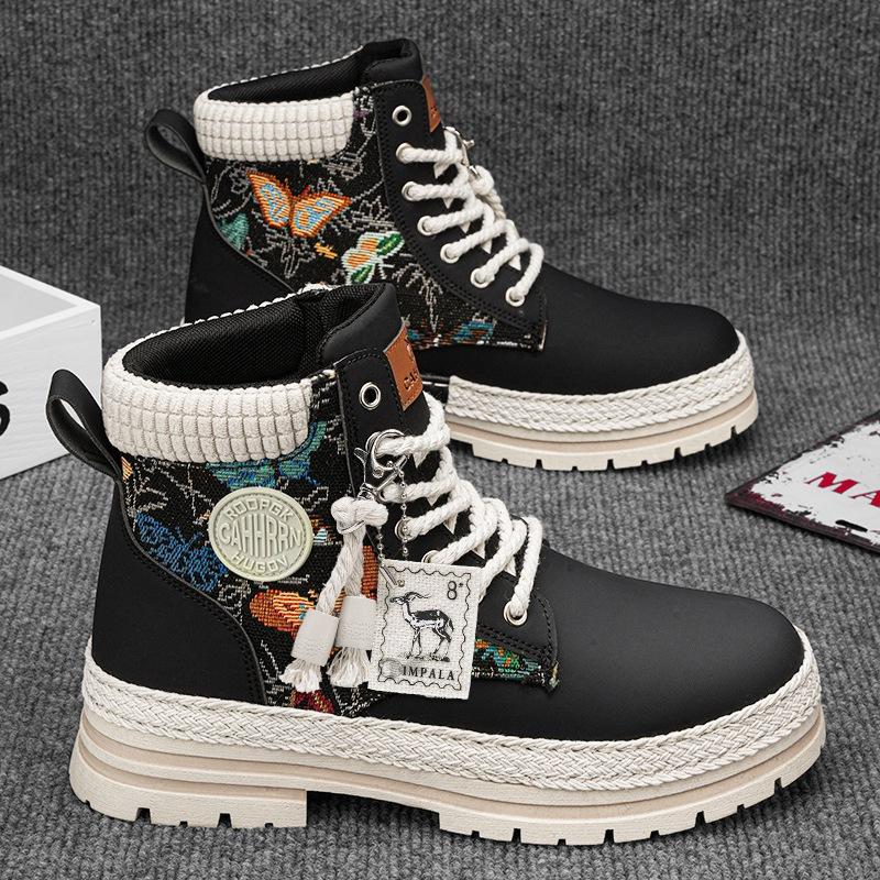 Tooling boots men s Martin boots autumn and winter 2024 new high-top men s shoes outdoor trendy boots men s heightened thick soles 44
Tooling boots men s Martin boots autumn and winter 2024 new high-top men s shoes outdoor trendy boots men s heightened thick soles 44