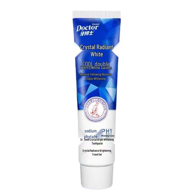 Dr. Tooth Crystal Bright Whitening Toothpaste
Dr. Tooth Crystal Bright Whitening Toothpaste