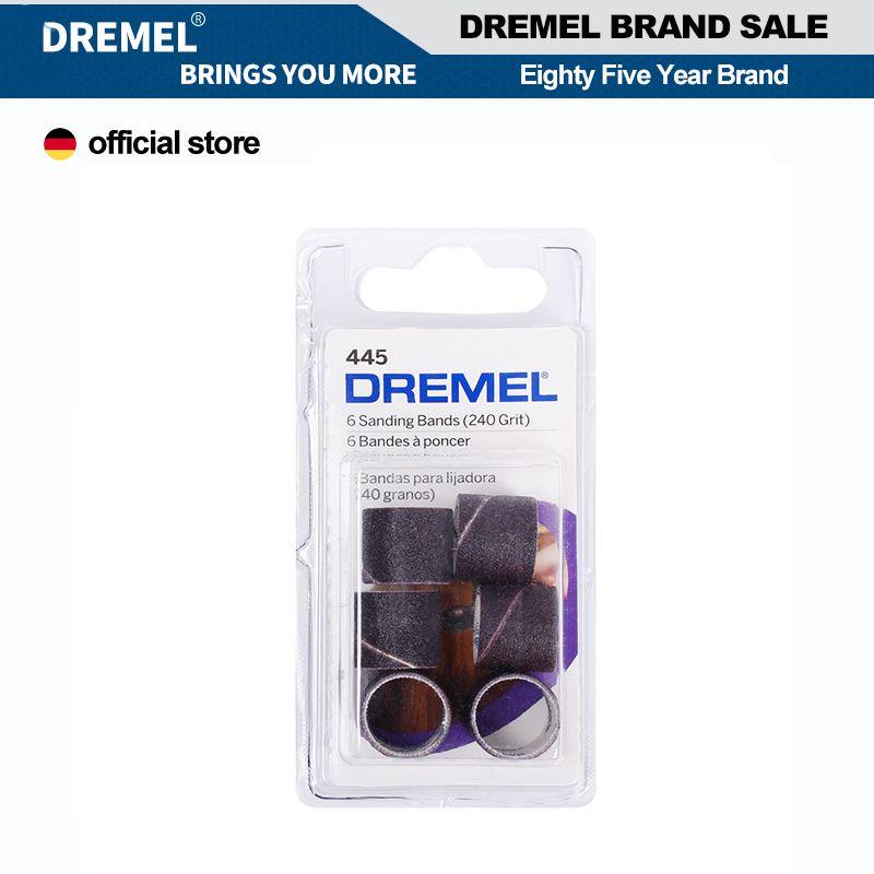 Dremel 445 1/2 240 grit sanding band 6 Pack
Dremel 445 1/2 240 grit sanding band 6 Pack