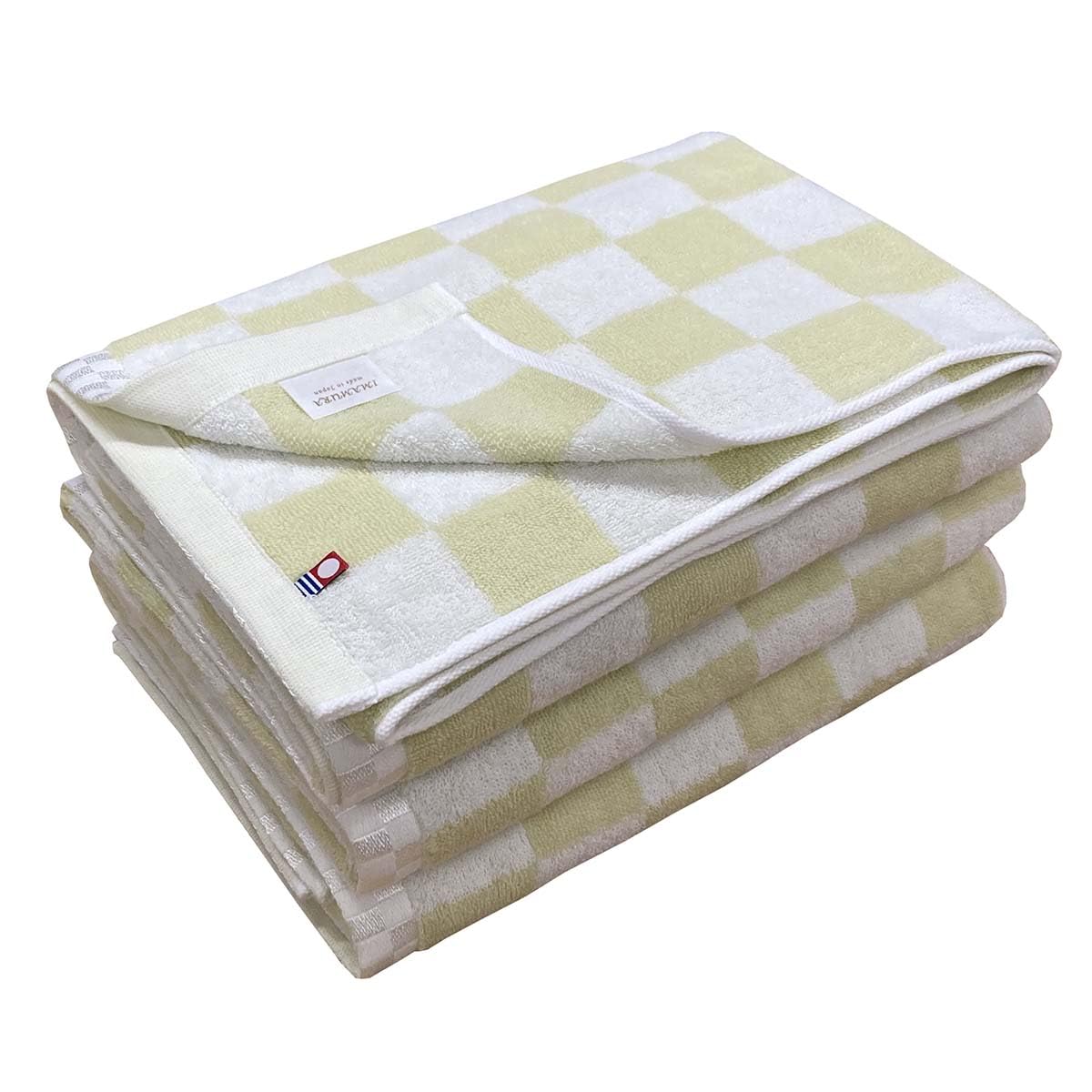 Imabari Towel Bath Set of 3 Pastel Checkered Made in Soft and Fluffy Towels, 3, Green, Colors, Pattern, 65x120cm, Japan, 100% Cotton, Absorbent,
Imabari Towel Bath Set of 3 Pastel Checkered Made in Soft and Fluffy Towels, 3, Green, Colors, Pattern, 65x120cm, Japan, 100% Cotton, Absorbent,