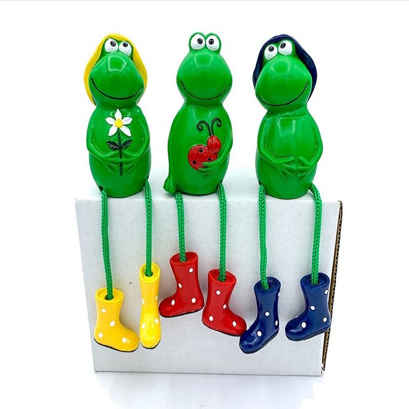 Outdoor Frog Garden Ornament Sitting Toad Plant Pot Perchers Set Of Decoration 3
Outdoor Frog Garden Ornament Sitting Toad Plant Pot Perchers Set Of Decoration 3