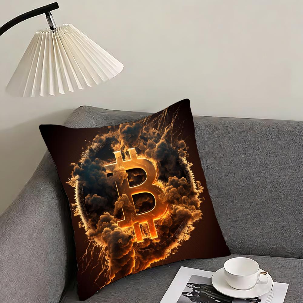 Bitcoin Fashion Cushion Cover Pillowcase Ultra Soft Skin Friendly Fabric Cloud Like Comfort Concealed Zipper 30x30cm
Bitcoin Fashion Cushion Cover Pillowcase Ultra Soft Skin Friendly Fabric Cloud Like Comfort Concealed Zipper 30x30cm