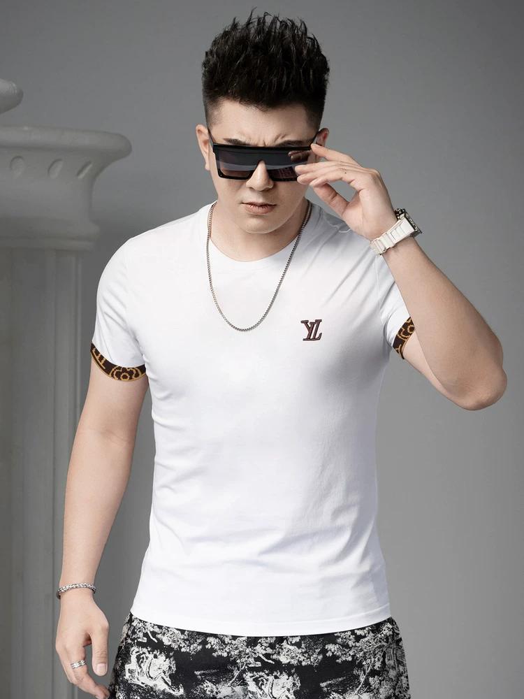 European Goods 2025 Summer New Fashion Brand Letter Embroidery Short-Sleeved T-Shirt Men s Round Neck Casual Top Half-Sleeved T-Shirt 3XL белый
European Goods 2025 Summer New Fashion Brand Letter Embroidery Short-Sleeved T-Shirt Men s Round Neck Casual Top Half-Sleeved T-Shirt 3XL белый