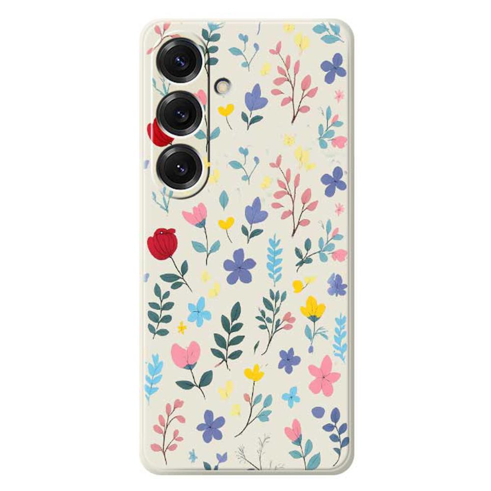 For Samsung Galaxy S25 Case Colorful Flower Branches Pattern Printing Straight Edge TPU Phone Back Cover Beige
For Samsung Galaxy S25 Case Colorful Flower Branches Pattern Printing Straight Edge TPU Phone Back Cover Beige