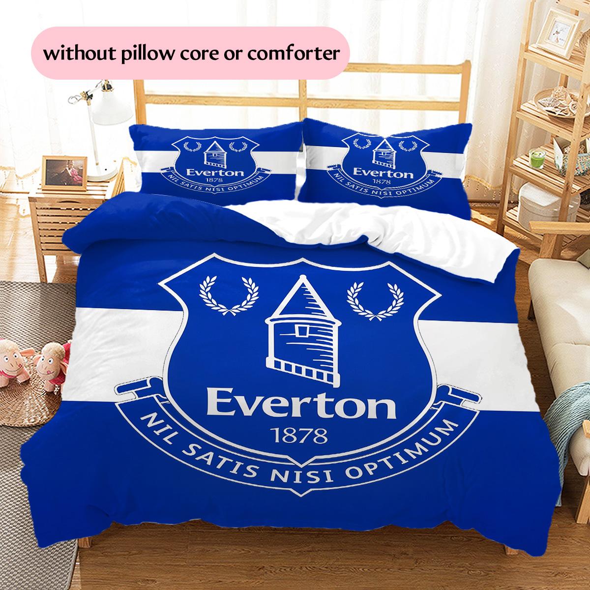 Everton Pattern Bedding Quilt Set Home Decoration Gift (1 * duvet cover + 2 * pillowcase without core) 135x200cm
Everton Pattern Bedding Quilt Set Home Decoration Gift (1 * duvet cover + 2 * pillowcase without core) 135x200cm