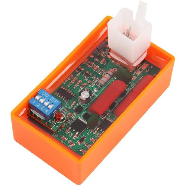 5 pin AC CDI Motorcycle Lgnition Box with DIP Switch Many 4-Stroke Models Compatible with Speed limit4000-12000 for WAVE100 Racing YX140 YX160 помаранчевий
5 pin AC CDI Motorcycle Lgnition Box with DIP Switch Many 4-Stroke Models Compatible with Speed limit4000-12000 for WAVE100 Racing YX140 YX160 помаранчевий
