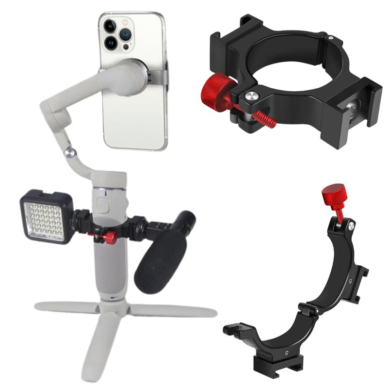 DJI Osmo Mobile Mobile 7 Compatible Extension Bracket Hot Shoe Adapter Shoe Bracket Connectable Fill Light Microphone 6/ Pro/7/OM 5/
DJI Osmo Mobile Mobile 7 Compatible Extension Bracket Hot Shoe Adapter Shoe Bracket Connectable Fill Light Microphone 6/ Pro/7/OM 5/