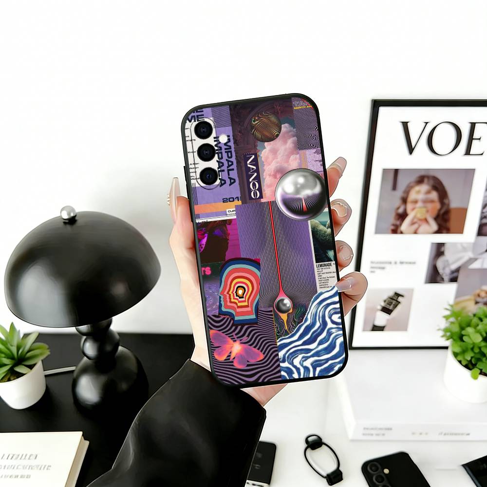 Tame Impala Psychedelic Art Phone Case Black Silicone Soft For Samsung Galaxy A73,A72,A71,A70,A53,A52,A51 Samsung a73 5g
Tame Impala Psychedelic Art Phone Case Black Silicone Soft For Samsung Galaxy A73,A72,A71,A70,A53,A52,A51 Samsung a73 5g