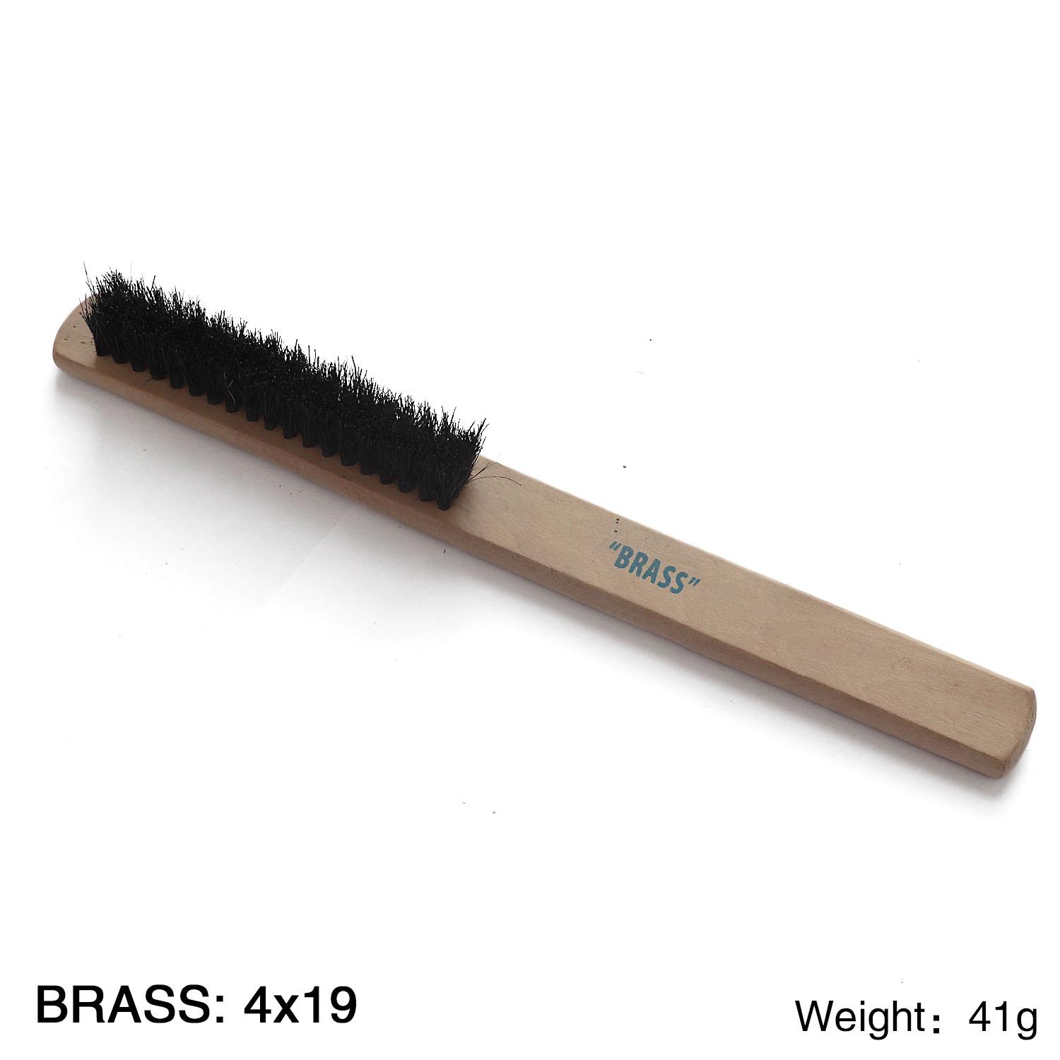 Щетка из медной проволоки, ручка из натурального бука, идеально подходит для чистки или текстурирования поверхности мягких металлов, удаляет ворс
Щетка из медной проволоки, ручка из натурального бука, идеально подходит для чистки или текстурирования поверхности мягких металлов, удаляет ворс