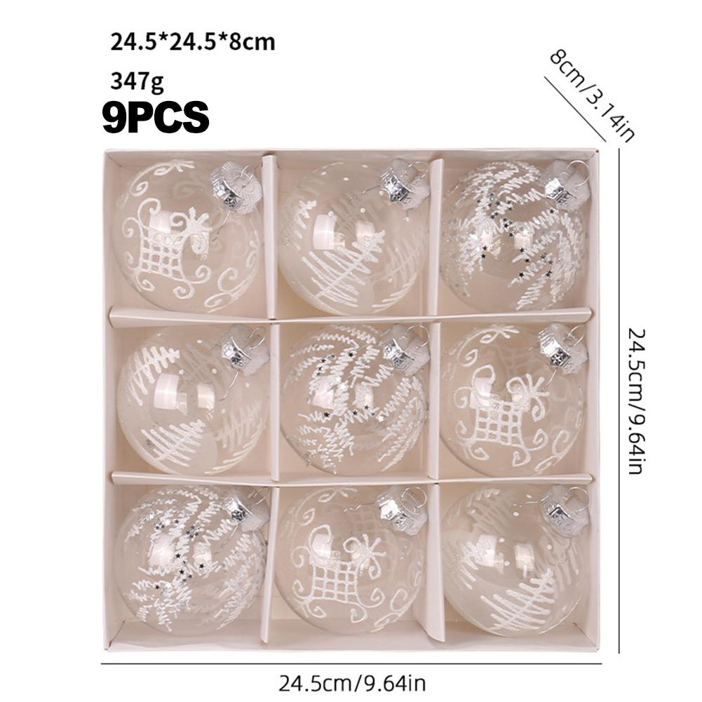 8 см в диаметре елочные шары украшения PET рождественские украшения белый
8 см в диаметре елочные шары украшения PET рождественские украшения белый