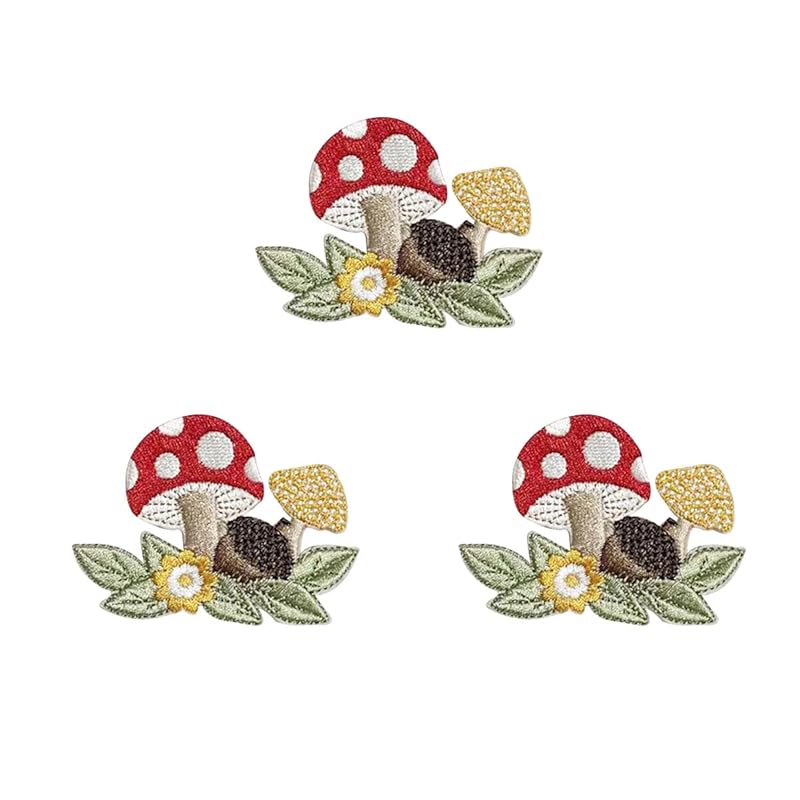 iron on patch animal velcro patch iron applique Fashionable embroidery (Mushroom bush 3 points set)
iron on patch animal velcro patch iron applique Fashionable embroidery (Mushroom bush 3 points set)