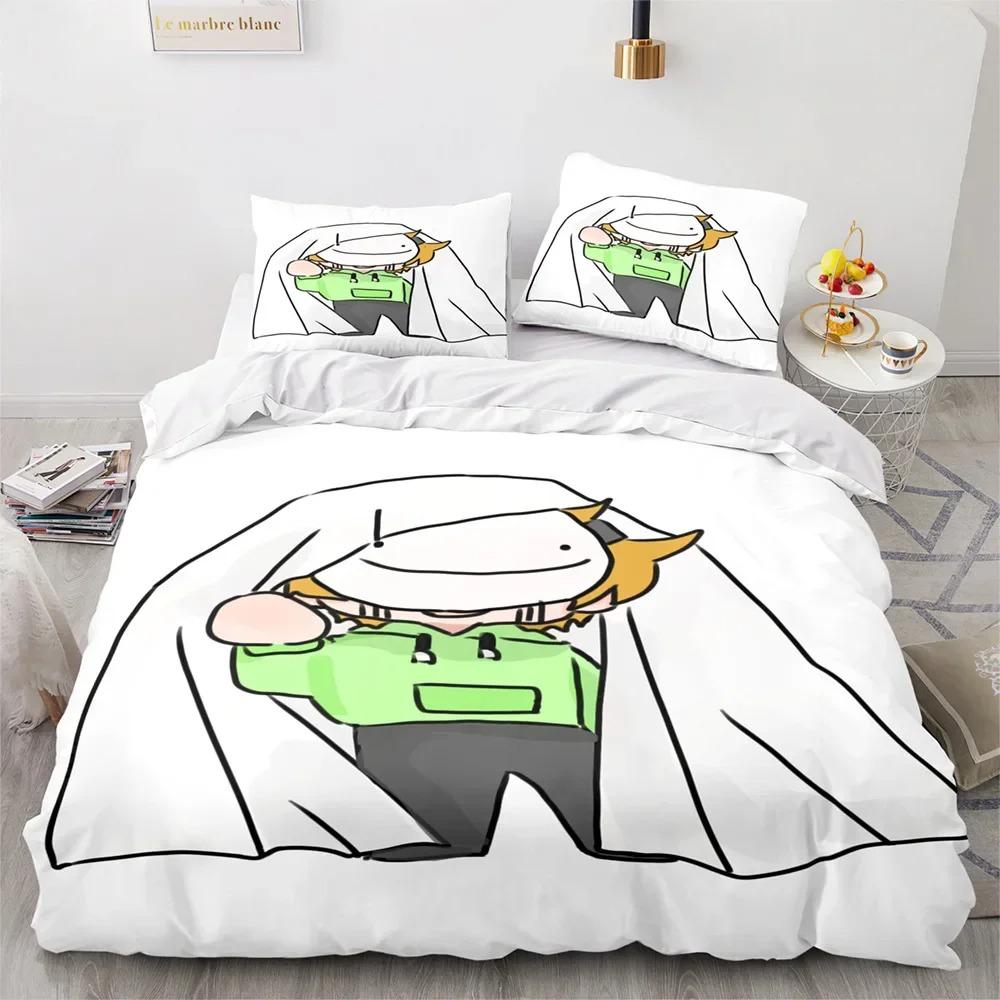Vibrant Durable Twin Queen GeorgeNotFound Merch Ranboo Dream Boys Girls Size Bed Kids Adult Customizable Quilt Comforter (quilt)-EU Single(135*200cm)3pcs
Vibrant Durable Twin Queen GeorgeNotFound Merch Ranboo Dream Boys Girls Size Bed Kids Adult Customizable Quilt Comforter (quilt)-EU Single(135*200cm)3pcs