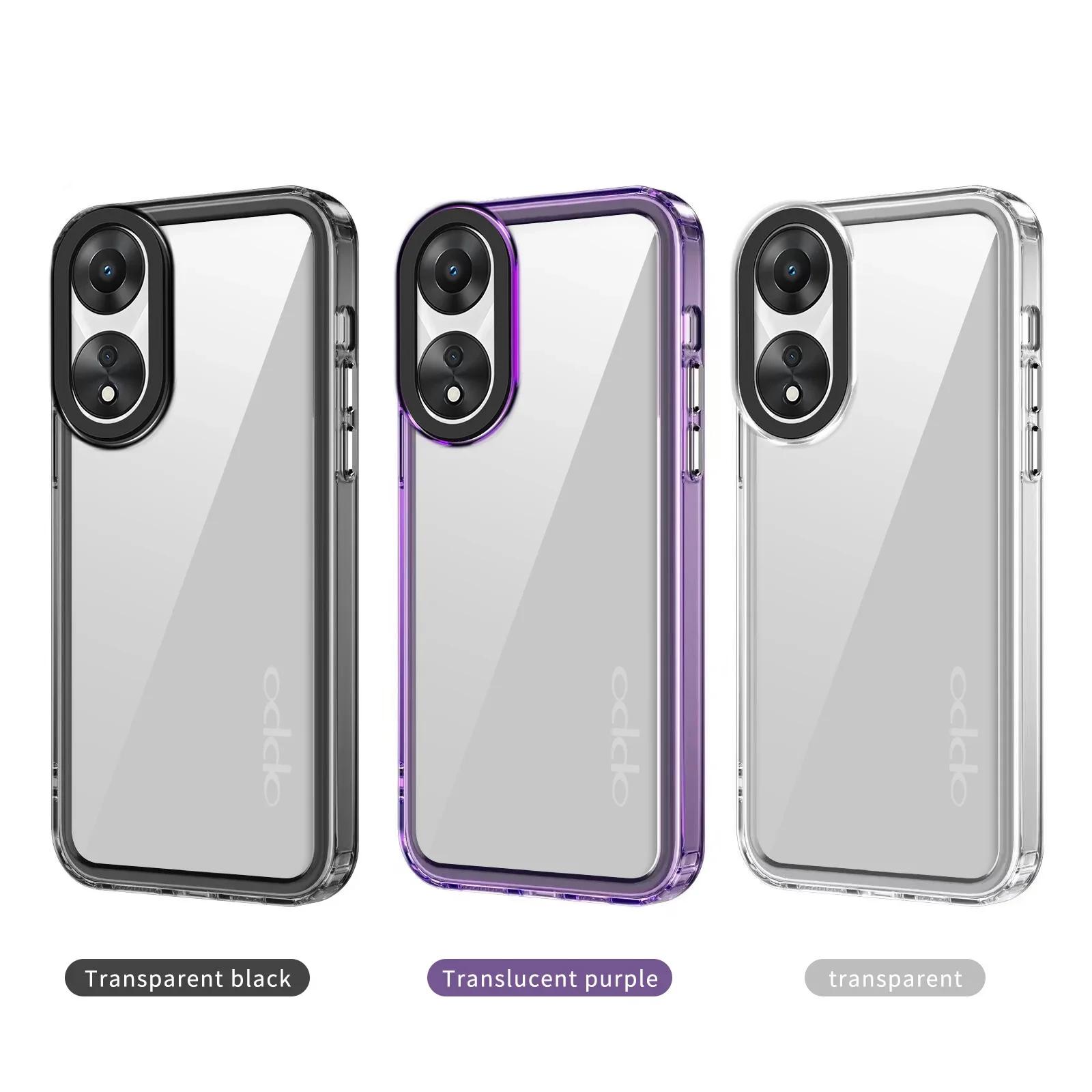 Прозорий акриловий протиударний чохол для OPPO A58 A78 A38 A98 A79 A59 A2 A1 Realme 12 11 10 Pro C67 C55 C53 C51 Reno 10 8T 9 F23 F25 Задня прозора кришка OPPO A98 (5G) чорний 
Прозорий акриловий протиударний чохол для OPPO A58 A78 A38 A98 A79 A59 A2 A1 Realme 12 11 10 Pro C67 C55 C53 C51 Reno 10 8T 9 F23 F25 Задня прозора кришка OPPO A98 (5G) чорний