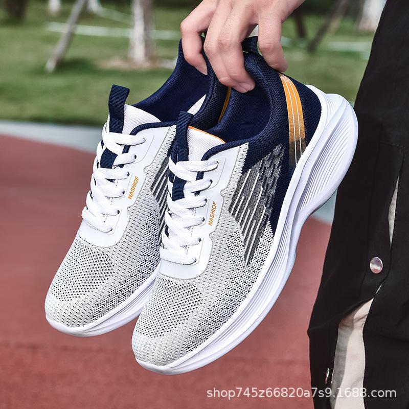 Summer new men s casual shoes mesh breathable travel shoes soft sole men s lightweight sports shoes student running shoes 45
Summer new men s casual shoes mesh breathable travel shoes soft sole men s lightweight sports shoes student running shoes 45