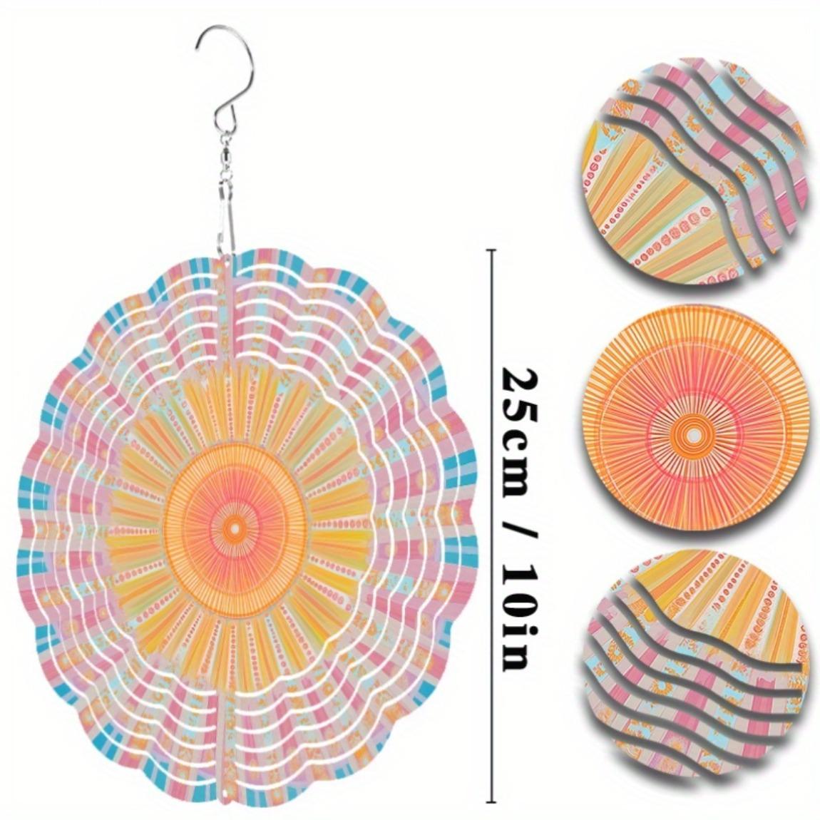 10-дюймовый подвесной колокольчик ветра с вращающимся на 360 градусов крючком, стильный уличный декор для патио, балкона, идеальный подарок на весну и лето 01A
10-дюймовый подвесной колокольчик ветра с вращающимся на 360 градусов крючком, стильный уличный декор для патио, балкона, идеальный подарок на весну и лето 01A