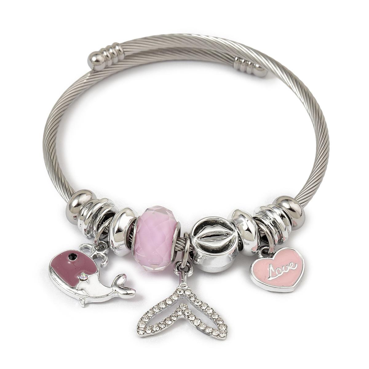 Pink Summer Cool Bracelet For Women Fashion Sweet Lightweight Breathable Wrist Jewelry Gift
Pink Summer Cool Bracelet For Women Fashion Sweet Lightweight Breathable Wrist Jewelry Gift