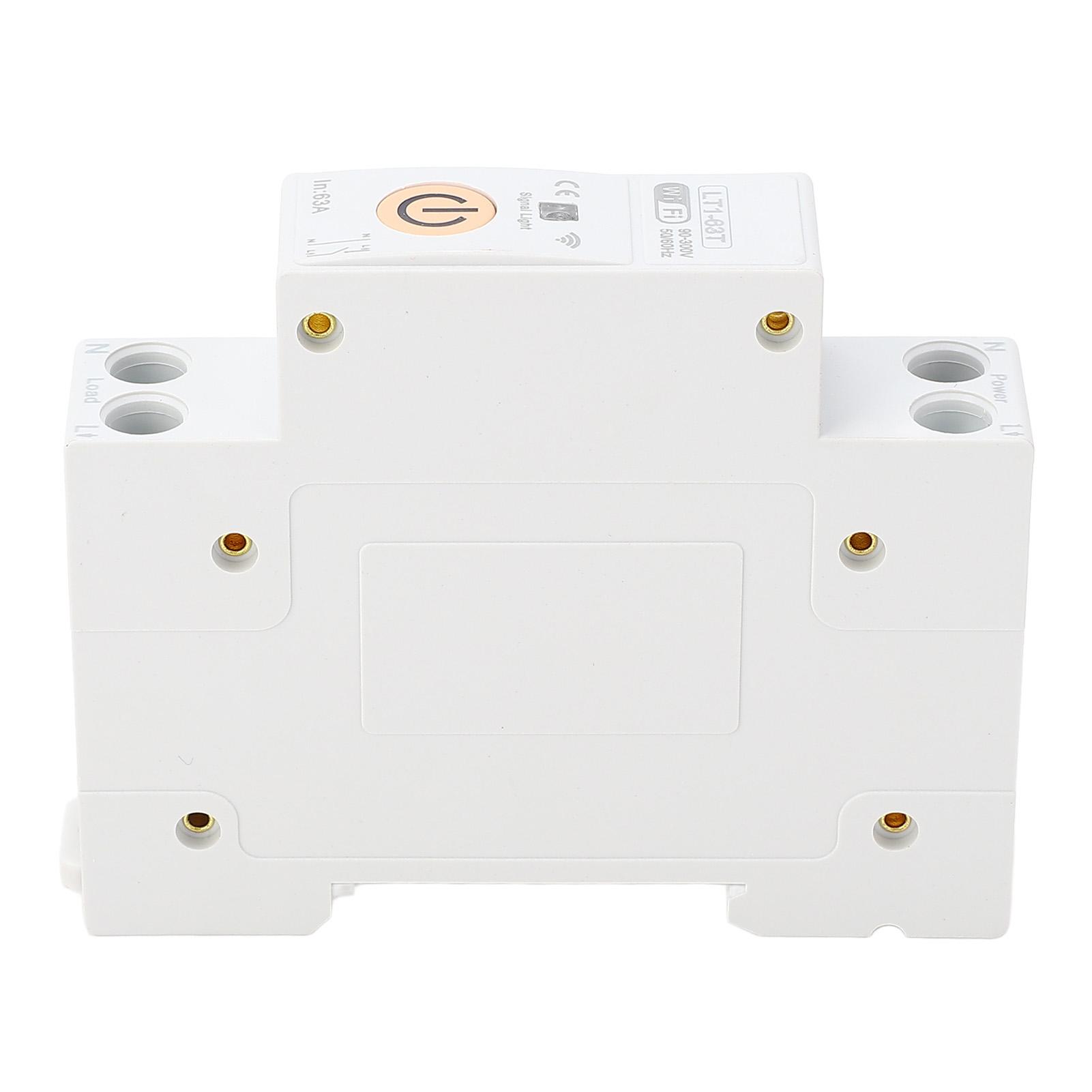 WiFi Smart Circuit Breaker 63A APP Voice Control DIN Rail Power Switch On Off Timer for Tuya
WiFi Smart Circuit Breaker 63A APP Voice Control DIN Rail Power Switch On Off Timer for Tuya