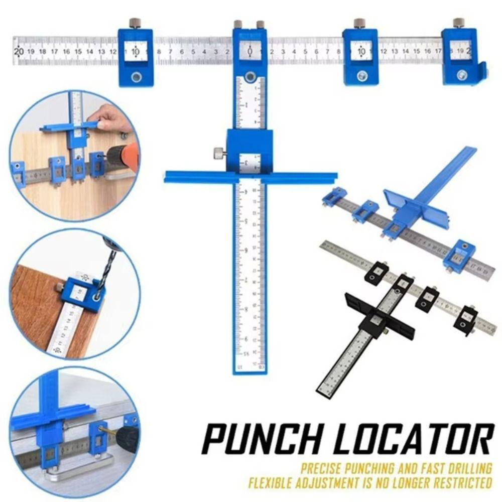Hardness Drill Guide High Strength Hole Punch Jig Woodworking Punch Locator Hardware чорний
Hardness Drill Guide High Strength Hole Punch Jig Woodworking Punch Locator Hardware чорний