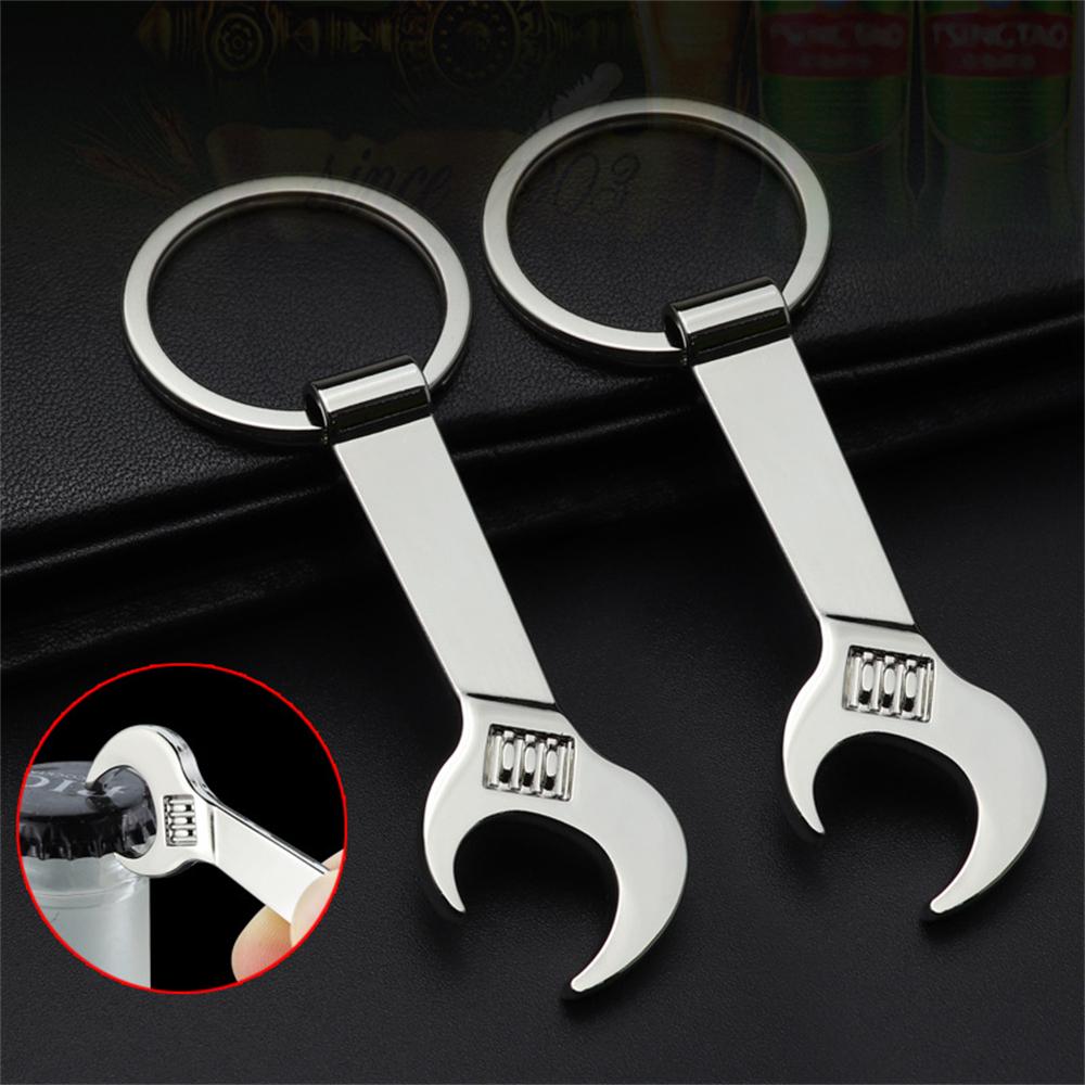 30 шт. Креативный гаечный ключ Открывалка для бутылок Цинк с кольцами для ключей серебряный
30 шт. Креативный гаечный ключ Открывалка для бутылок Цинк с кольцами для ключей серебряный