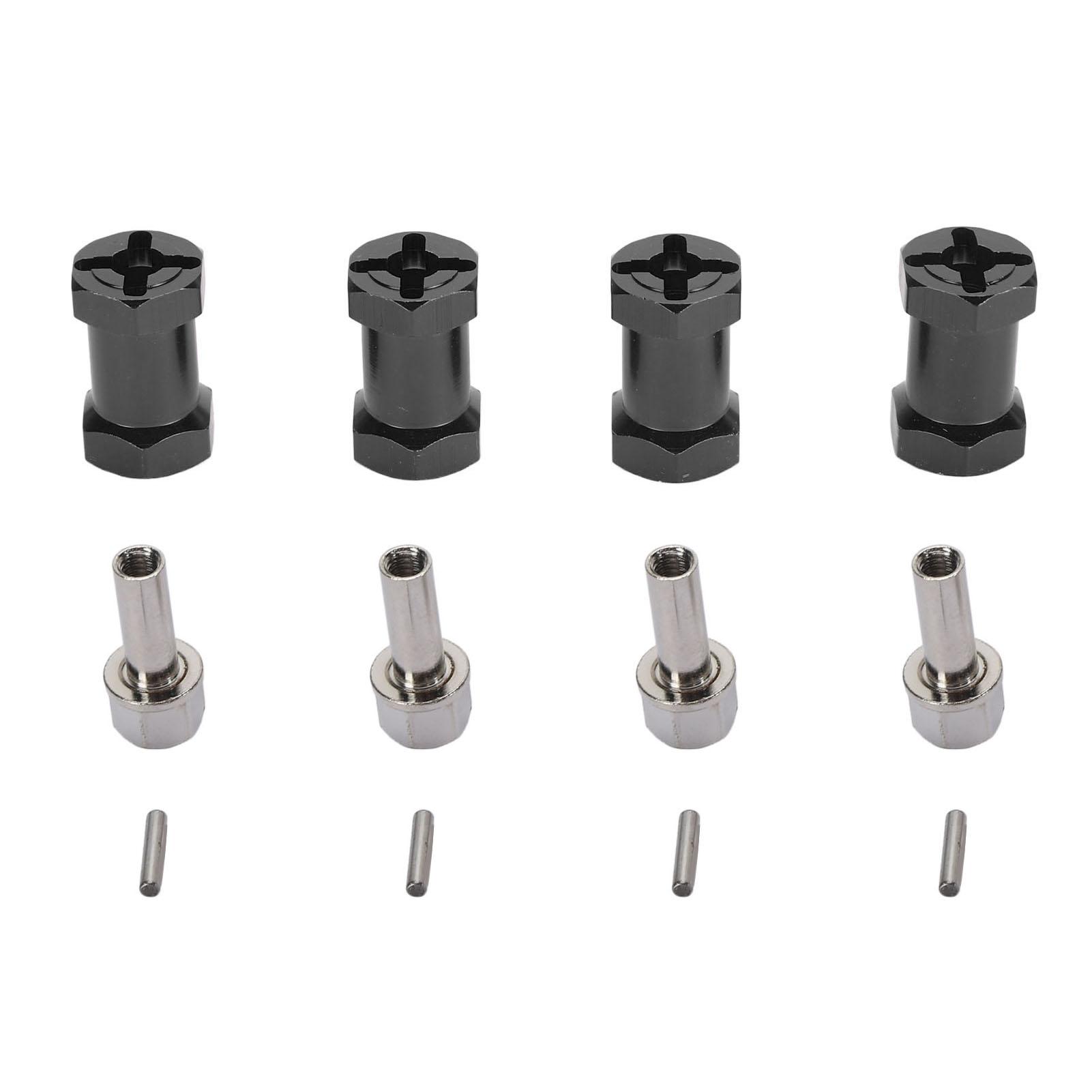 4PCS 12mm Hex Hub Adapters with Nuts Aluminum Alloy Wheel Hub Extension Adapter for 110 RC Car
4PCS 12mm Hex Hub Adapters with Nuts Aluminum Alloy Wheel Hub Extension Adapter for 110 RC Car