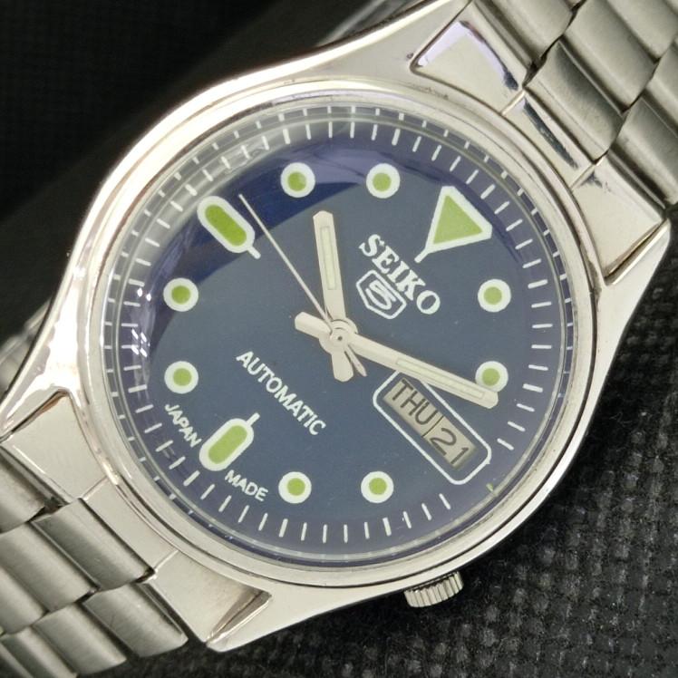 Б/У винтажные часы SEIKO 5 AUTOMATIC 7009A JAPAN MENS D/D BLUE WATCH 612-a319097-2 SKU612-a319097
Б/У винтажные часы SEIKO 5 AUTOMATIC 7009A JAPAN MENS D/D BLUE WATCH 612-a319097-2 SKU612-a319097