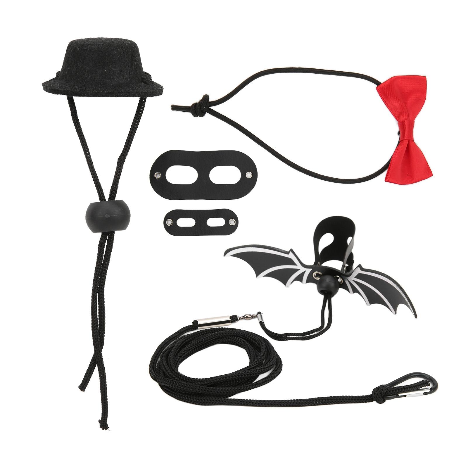 Reptile Harness and Leash Adjustable Lizard Traction Rope Hat Bowtie Set for Small Pet Animals(Black and Red Hat Set S 100x40x0.3cm / 39.4x15.7x0.1in
Reptile Harness and Leash Adjustable Lizard Traction Rope Hat Bowtie Set for Small Pet Animals(Black and Red Hat Set S 100x40x0.3cm / 39.4x15.7x0.1in