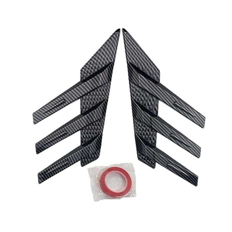 Car Rear Windshield Sticker Decoration Accessory Side Spoiler Splitter Trim Triangle Louver Window Sunshade Windshield for Cars
Car Rear Windshield Sticker Decoration Accessory Side Spoiler Splitter Trim Triangle Louver Window Sunshade Windshield for Cars